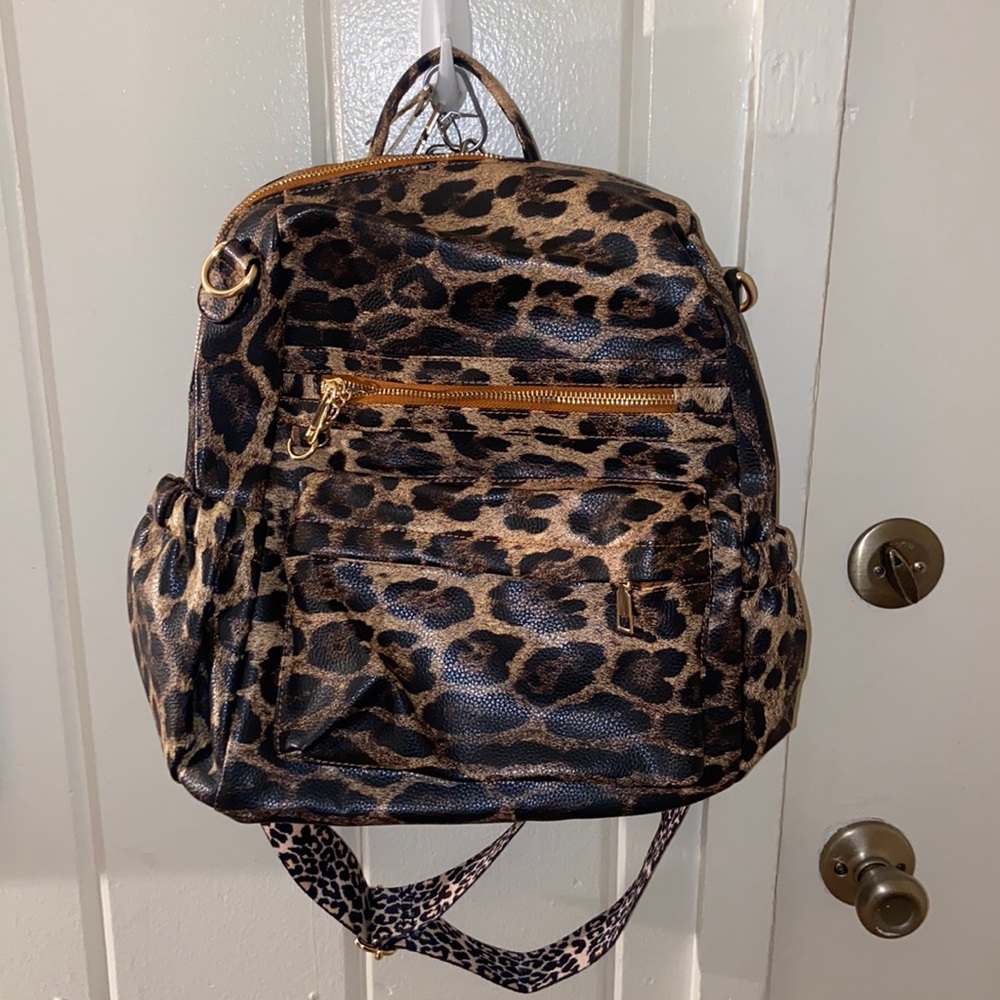 Cheetah Print backpack/bag